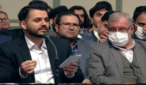 شعرخوانی مهرداد مهرابی در مدح امام حسن(ع) در حضور رهبر انقلاب					 – خلیج مذهبی