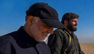 تصاویر کمتر دیده شده از حاج قاسم سلیمانی در ارگ حلب سوریه					 – نابند شیعه