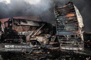 گزارش خبرنگار مهر از روز سوم حادثه بندر شهید رجایی
 – نابند نیوز
