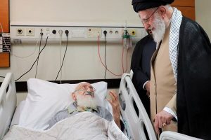 عیادت رهبر معظم انقلاب از آیت‌الله نوری همدانی
 – نابند نیوز